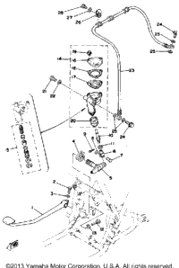 Brake Pedal - Rear Master Cylinder