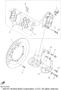 Front Brake Caliper