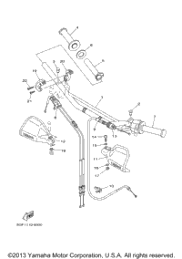 Steering Handle Cable