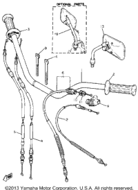 Handlebar - Cable