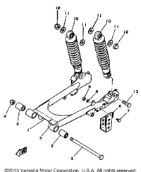 Rear Arm - Suspension Mx100h - J - K