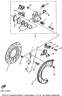 Front Brake-Caliper