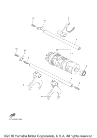 Shift Cam Fork