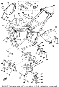 Frame-Side Cover Yz250d
