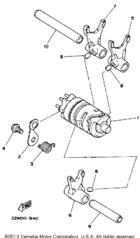 Shift Cam Fork