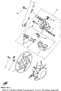 Front Brake Caliper