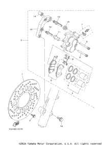 Front Brake Caliper