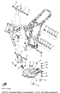 Frame (California Model Only)