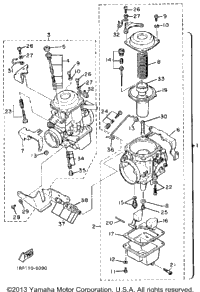 Carburetor California Model Only