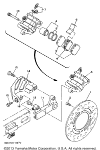 Rear Brake Caliper