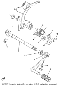 Shift Shaft Pedal