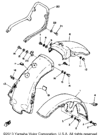 Front Fender Rear Fender