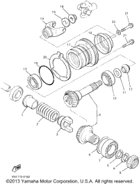 Middle Drive Gear