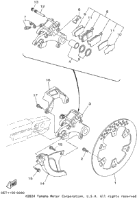 Rear Brake Caliper