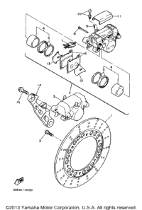 Rear Brake Caliper
