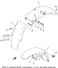 Front Fender - Rear Fender