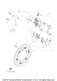 Front Brake Caliper