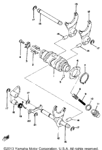 Shift Cam Fork