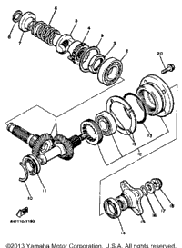 Middle Drive Gear