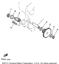 Tachometer Gear