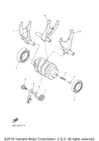 Shift Cam Fork