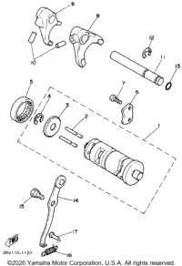 Shift Cam Shift Fork