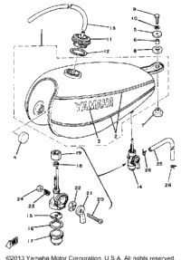 Fuel Tank Dt100g