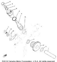 Tachometer Gear