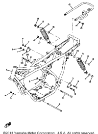 Frame - Rear Cushion