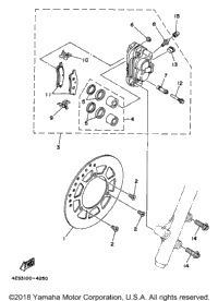 Front Brake Caliper