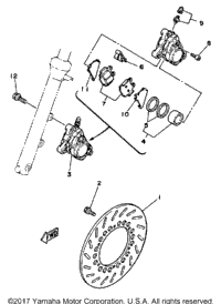 Front Brake Caliper