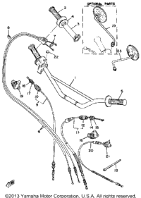 Steering Handle - Cable