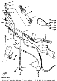 Handlebar - Cable