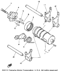 Shift Cam Fork