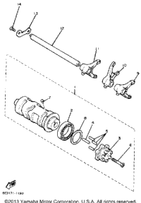 Shift Cam Fork