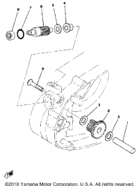 Tachometer Gear
