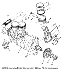 Crank - Piston