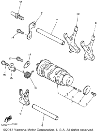 Shift Cam Fork