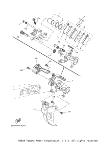 Rear Brake Caliper