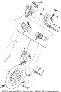Front Brake Caliper