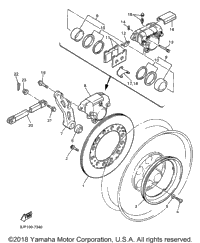 Rear Brake Caliper