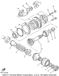 Middle Drive Gear