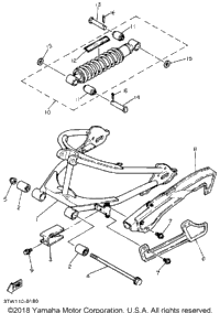 Swing Arm - Rear Shocks