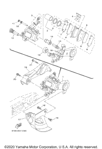 Rear Brake Caliper