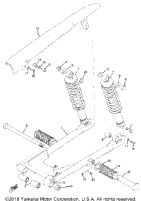 Rear Arm - Rear Cushion - Chain Case