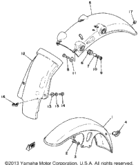 Front Fender Rear Fender