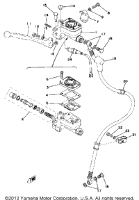 Master Cylinder - Brake Hose