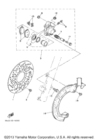 Front Brake Caliper