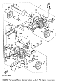 Carburetor Non California Model