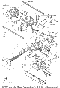 Carburetor Noncalifornia Model